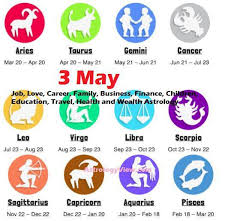 This is because western astrologists calculate the first sign based off the northern hemisphere's vernal. 3 May Horoscope May 3 Daily Horoscope 3 May Zodiac Sign U Horoscopeview