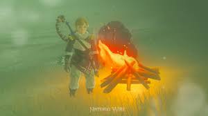 Find out how to acquire the fire arrows early in breath of the wild! The Legend Of Zelda Breath Of The Wild Yule Log Camp Fire One Hour Nintendo Wire