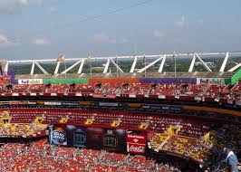 Signage coming and going from field is awful absolutely awful it's generally vague, incomplete, and too late. Washington Nfl Team Will Open Fedex Field To Some Fans On Nov 8