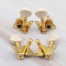 From an italian castle, a stunning pair of 18th gilt and red wrought iron large wall candle holders brackets. Guitar Bass Accessories Swhmc Guitar 2r2l Gold Tuning Pegs Kegs Machine Head Tuners For 4 String Ukulele Bass Guitar With Creamy White Button Musical Instruments