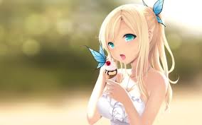 Neutral aesthetic aesthetics cafe coffee beauty beautiful pretty ethereal light soft chinese japanese korean grunge people clothing buildings forest trees beach nature natural mood aes. Aesthetic Cute Blonde Anime Wallpapers Wallpaper Cave