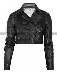 New Blouson Lady Short Body Black Leather Jacket Leather Jackets Women Cropped Leather Jacket Short Leather Jacket