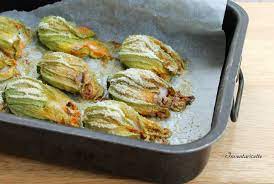 Fiori Di Zucca Ripieni Inventaricette In Cucina Con Maria Ricette Zucca Ripiena Ricette Vegetariane
