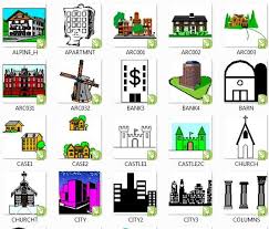 Icon Simbol Gambar Untuk Denah Undangan Cdr Undangan Desain Banner Desain