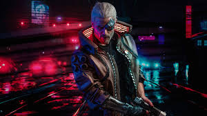 Man standing beside car digital wallpaper, cyberpunk 2077, video games. Cyberpunk 2077 Geralt 4k Wallpaper 5 1345