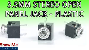 1 pin and schematic diagram. 3 5mm Plastic Panel Mount Stereo Connector Diy Project To Repair Your Audio Cable 891 Youtube