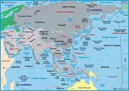 Asia Facts Capital Cities Currency Flag Language