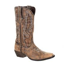 Western brown boots for women. Durango Women S Dream Catcher Distressed Brown Western Boots Distressed Brown And Tan Drd0327 At Tractor Supply Co