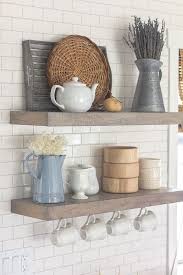 As you saw, many are the benefits of kitchen shelves. This Stunning Modern Kitchen Was Transformed In Just One Weekend Love The Design Ideas In This Kitchen Shelf Decor Kitchen Shelves Styling Home Decor Kitchen