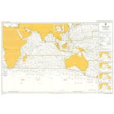 Admiralty Chart 5126 10 Routeing Indian Ocean October