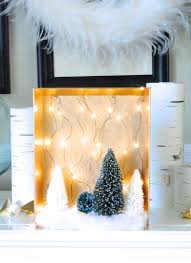 Diy Christmas Woodland Fairy Light Shadow Boxes Making Lemonade