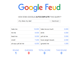 Check spelling or type a new query. Google Feud Got Depressing Imgur