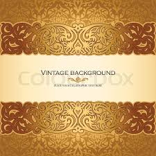 Vintage background design elegant book cover victorian. Vintage Background Antique Victorian Stock Vector Colourbox