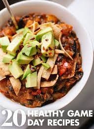 20 Healthier Game Day Recipes Cookie And Kate Vegetarian Mexican Recipes Recipes Food