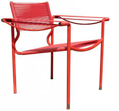 For Sale Red Alias Spaghetti Chair By Giandomenico Belotti Italy 1980s Chair Modern Style Chairs Leather Armchair Modern