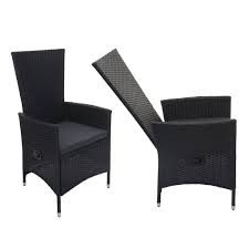Modern wirkt das modell in schwarz, leichtigkeit versprüht das gegenstück in weiß. 2x Poly Rattan Sessel Hwc F49 Rattanstuhl Kaufland De