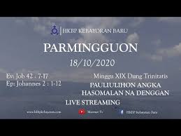 Pujian sekolah minggu), kmm, kj, pkj, gb. New Ibadah Minggu 11 Oktober 2020 Pkl 10 00 Wib Bahasa Indonesia Hkbp Kebayoran Baru