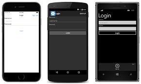 How Can I Create A Login Page In Xamarin Forms Stack Overflow