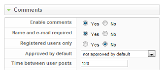 A comment about the weather. Comments Zoo Documentation Yootheme
