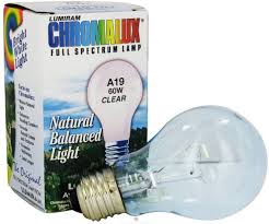 Chromalux Lumiram Full Spectrum Clear Light Bulb 60 Watt Fresh Health Nutritions