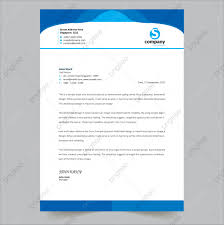 A letterhead is the heading at the top of a sheet of letter paper (stationery). Modern Company Letterhead Vector Stationary Design Application Template Download On Pngtree
