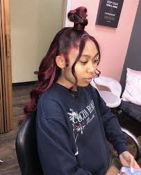 A hair tie and a couple of minutes. Half Up Half Down Blackwomenshairstyles Blackwomenshairstyles Hair Styles Sew In Hairstyles Womens Hairstyles
