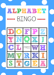 Alphabet bingo directions · cut out the alphabet cards. Alphabet Bingo Board Alphabet Bingo Kindergarten Games Abc Games For Kids