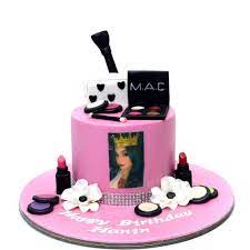 Birthday cakes mac makeup cake yesbirthday black theme mac makeup cake order now free delivery elegant cakery mac makeup. Mac Make Up Cake 4