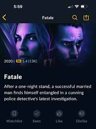 Is the movie Fatal worth finishing?