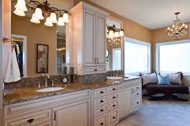 See how top designers create lovely loos with marble, ceramic, porcelain and glass tile. Light Colored Granite Countertop Bathroom Ideas Houzz
