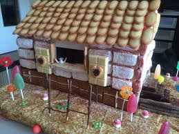 Epater Vos Enfants Facile Mais Long Tres Long Tout D Abord Il Faut Preparer Le Support En Decoupant Une Maison Dans Biscuits Bonbon Support Gateau