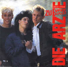 Die ärzte 80er promo poster din a1 bela b. Die Arzte Zu Spat Austriancharts At