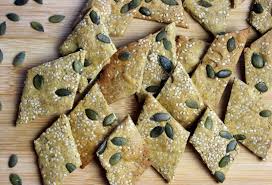 Crackers Aperitifs Aux Graines Sans Gluten Sans Lait Quinoa Et Basmati Recette Aperitif Apero Sans Gluten Recette Crackers