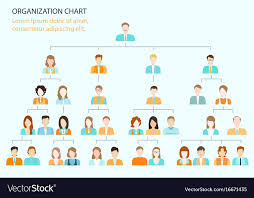 Organizational Chart Corporate Business Hierarchy