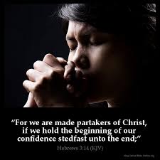 The 16th letter of the greek alphabet. Hebrews 3 14 Kjv For We Are Made Partakers Of Christ If We Hold The Beginning Of Our Confidence Stedfast Unto The End
