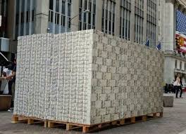 What A Trillion Dollars Looks Like Money Stacks Money Cash Gold Money