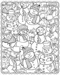 Kids who color generally acquire and use knowledge more efficiently and effectively. Welcome To Dover Publications Coloring Pages Winter Snowman Coloring Pages Christmas Coloring Sheets