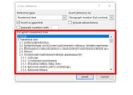 Table Of Contents Based On Numbered Lists Super User