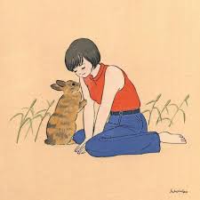 Acrylic Paint By Schinako Moriyama Artwoonz Bunny Art Cute Art Rabbit Art