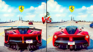 Maybe you would like to learn more about one of these? Nfsh Drag Race Ferrari Fxx K Evo Vs Ferrari Laferrari Youtube