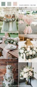 Sage And Blush Pink Wedding Color Ideas For Spring Summer Sage Green Bridesmaid Dresses Blush In 2020 Spring Wedding Colors Pink Wedding Colors Wedding Color Trends