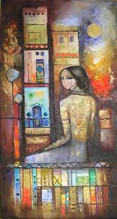 الفنانة التشكيلية لميس الحموي عالم نوح islamic art calligraphy amazing art painting lovers art