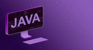 Компьютер с элементами программного кода на экране и надписью Java и  клавиатура на фиолетовом фоне 3d | Премиум Фото