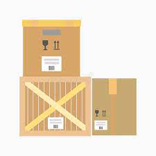 If your package appears damaged or tampered with upon delivery, do not accept it or sign for it. Logistics Flat Vector Icon Of Wooden Or Cardboard Parcel Box Or Container Package Stock Vector Illustration Of Loader Cardboard 95666311