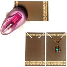 Send us a picture of your designs. 1 Easy Earring Double Post Earring Card Punch To Make Your Own Earring Cards 23 99 Picclick