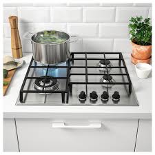 Matmassig Placa De Gas Ac Inox Ikea Gaskochfeld Edelstahl Stahl