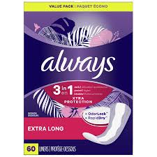 We did not find results for: Always 3 In 1 Xtra Protection Daily Liners Extra Long Extra Long Walgreens