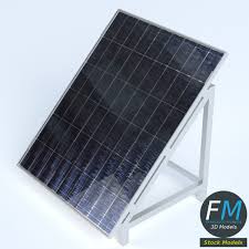 Solar Panel On Stand Solar Panel Stand Solar Panels Paneling Roof Solar Panel
