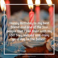 Short birthday wishes for friend best friends like you come along once in a lifetime. Happy Birthday Wishes Quotes For Best Friend Good Morning Cards