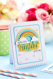 Customize, change the text, and share it with friends and family. Sunshine Card Project Free Card Making Downloads Card Making Digital Craft Crafts Beautiful Magazine Rainbow Card Card Making Handmade Card Making